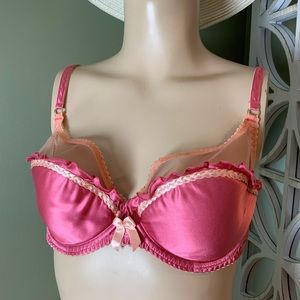Agent Provocateur bra knickers forever pink bra size 36D